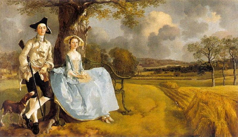 GAINSBOROUGH, Thomas Mr and Mrs Andrews dg oil painting picture